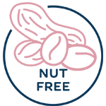 Rose Quartz badge nut free